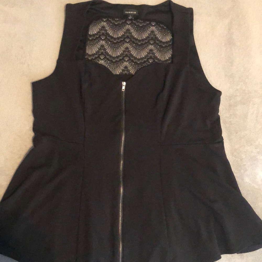 Torrid Peplum Tank